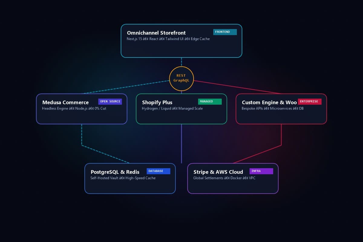 GenMedha Commerce Architecture Ecosystem